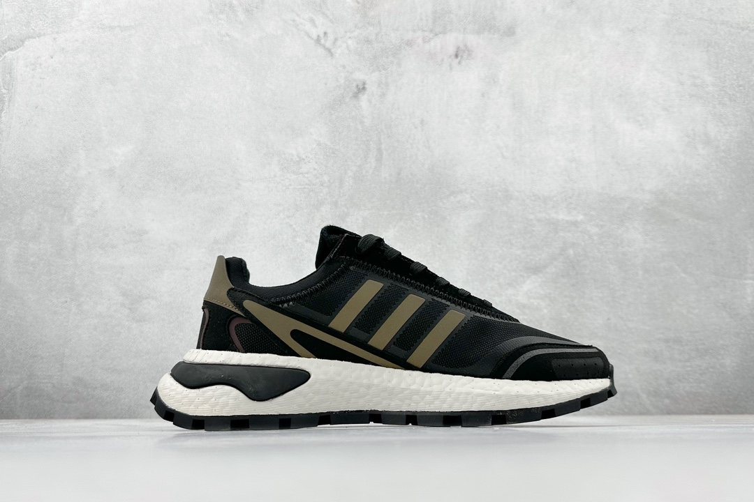 180 Adidas   阿迪 Retropy P9 XZ爆米花中底 3M反光 复古运动休闲跑步鞋 H03085