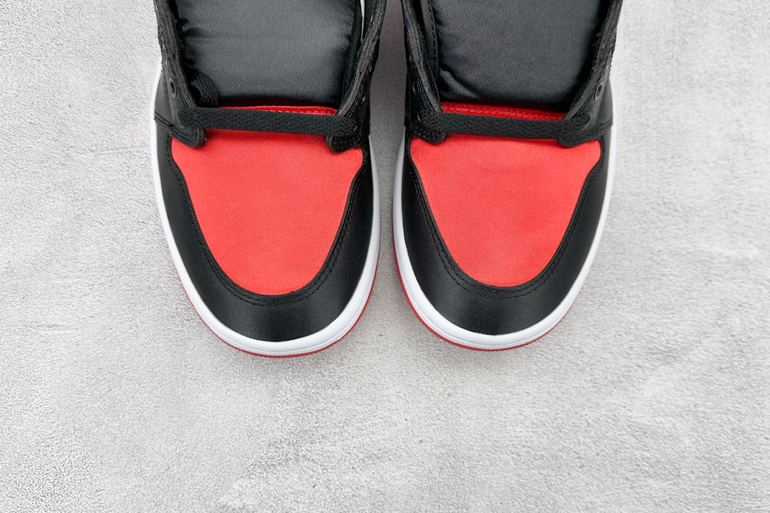 420 Air Jordan 1 High OG "Satin Bred" AJ1 乔1丝绸禁穿 FD4810-061