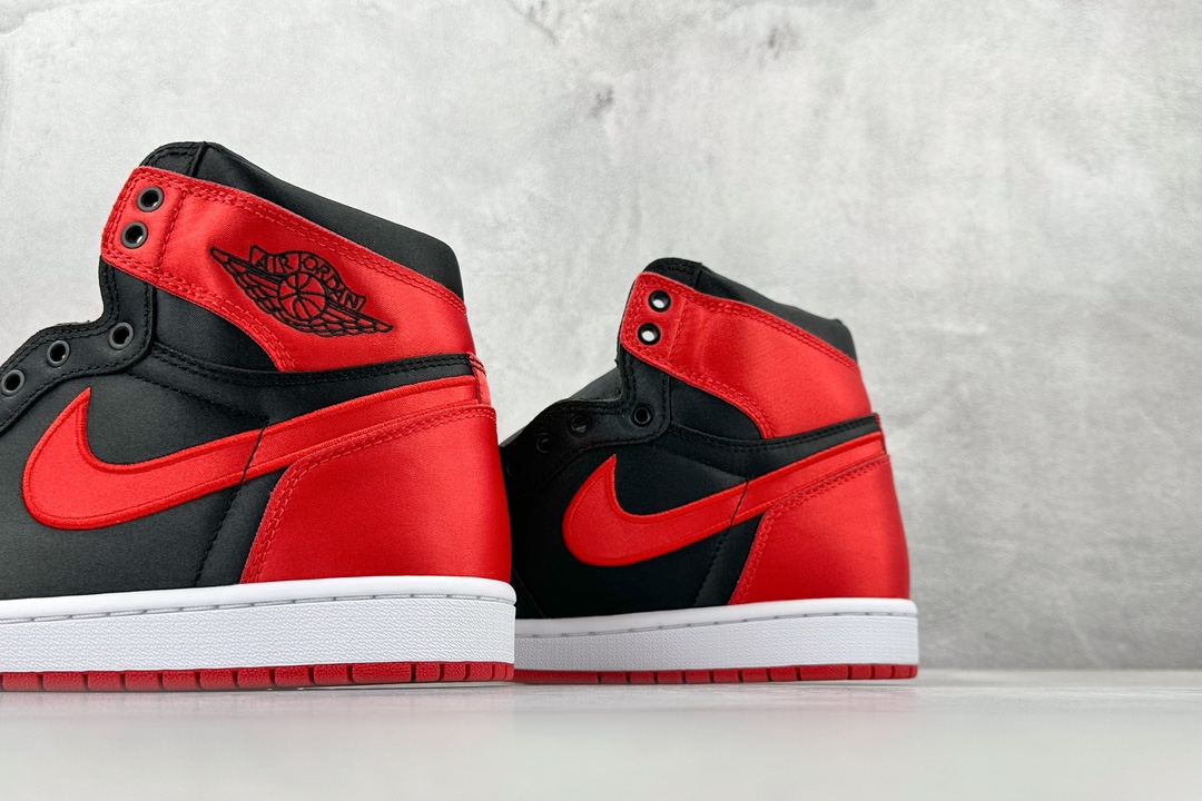 420 Air Jordan 1 High OG "Satin Bred" AJ1 乔1丝绸禁穿 FD4810-061