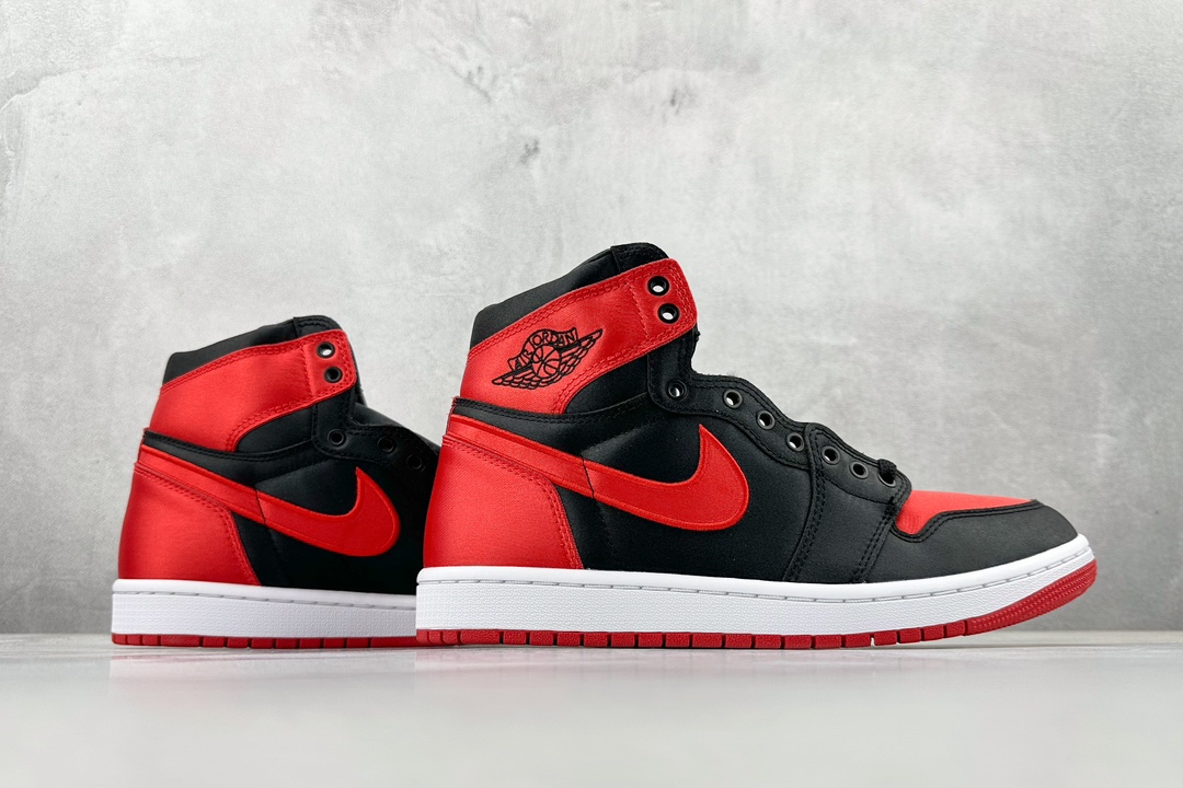 420 Air Jordan 1 High OG "Satin Bred" AJ1 乔1丝绸禁穿 FD4810-061