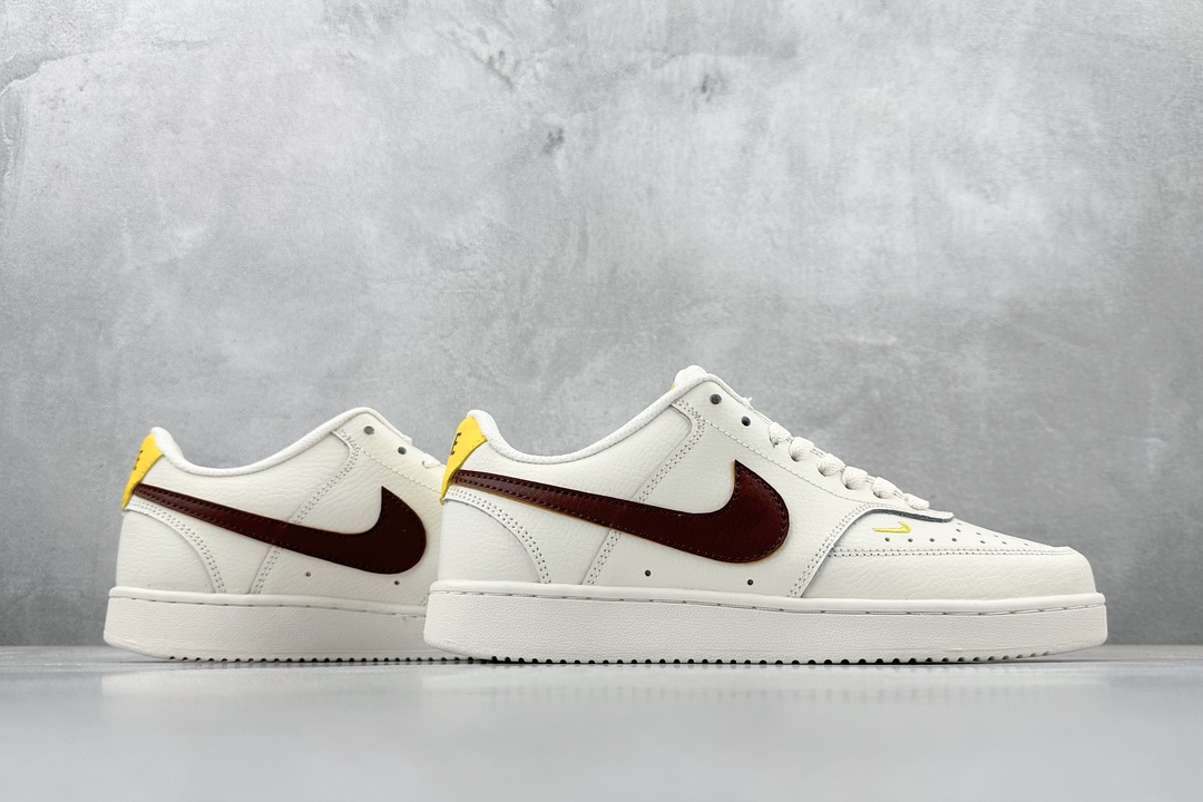 Nike Court Vision Low 头层百搭透气休闲运动板鞋 CD5434-117