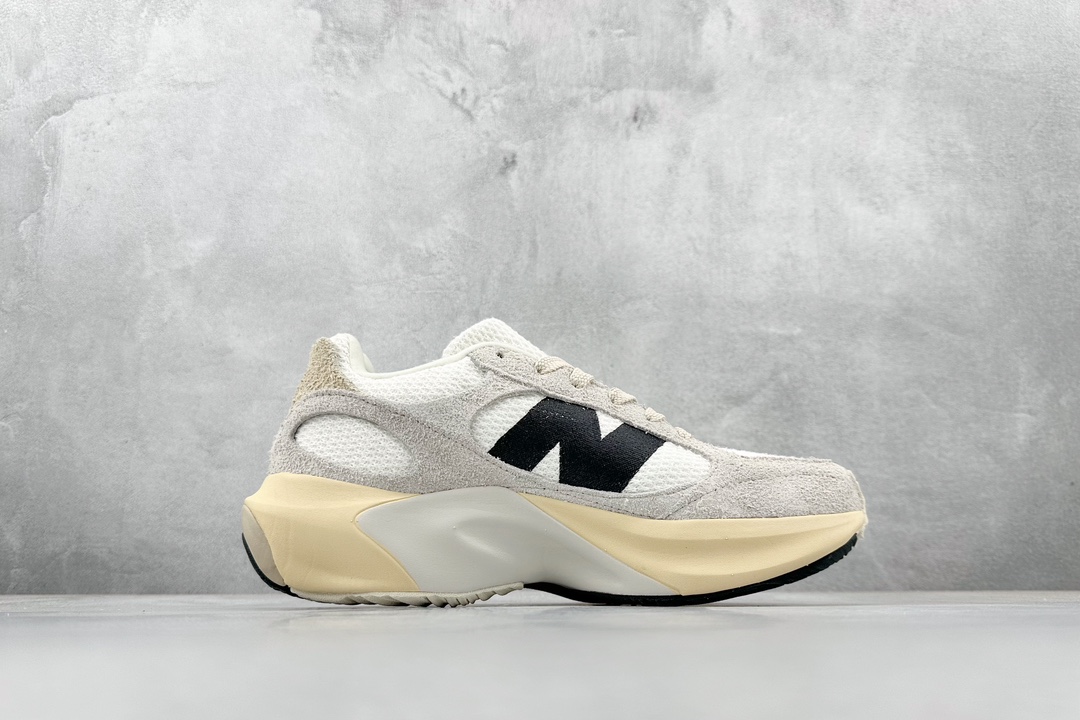 240 New Balance Warped Runner 白米黄低帮复古老爹风休闲运动慢跑鞋 UWRPDMOB