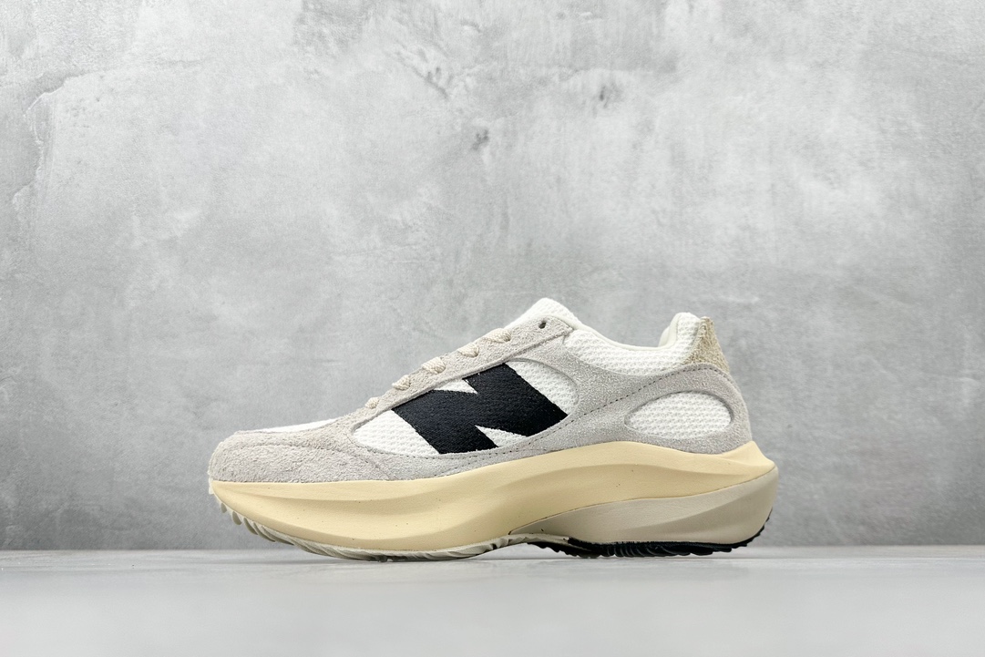 240 New Balance Warped Runner 白米黄低帮复古老爹风休闲运动慢跑鞋 UWRPDMOB