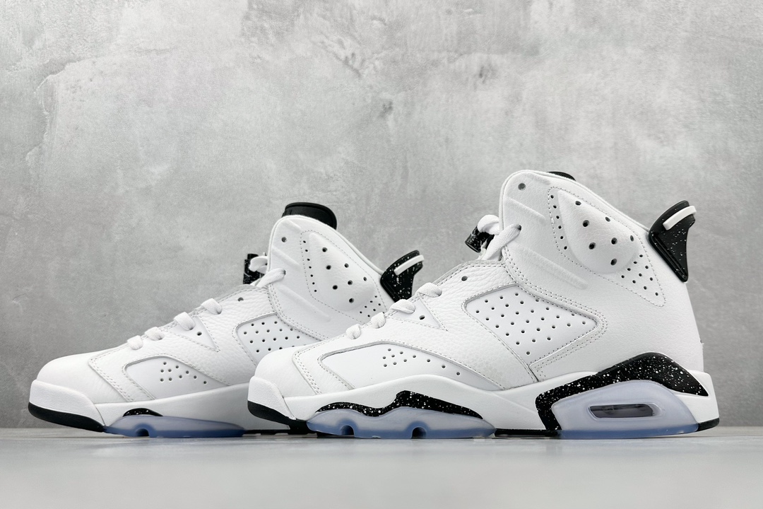 380 Air Jordan 6 Retro 乔丹6 ”Reverse Oreo”复刻白黑 CT8529-112