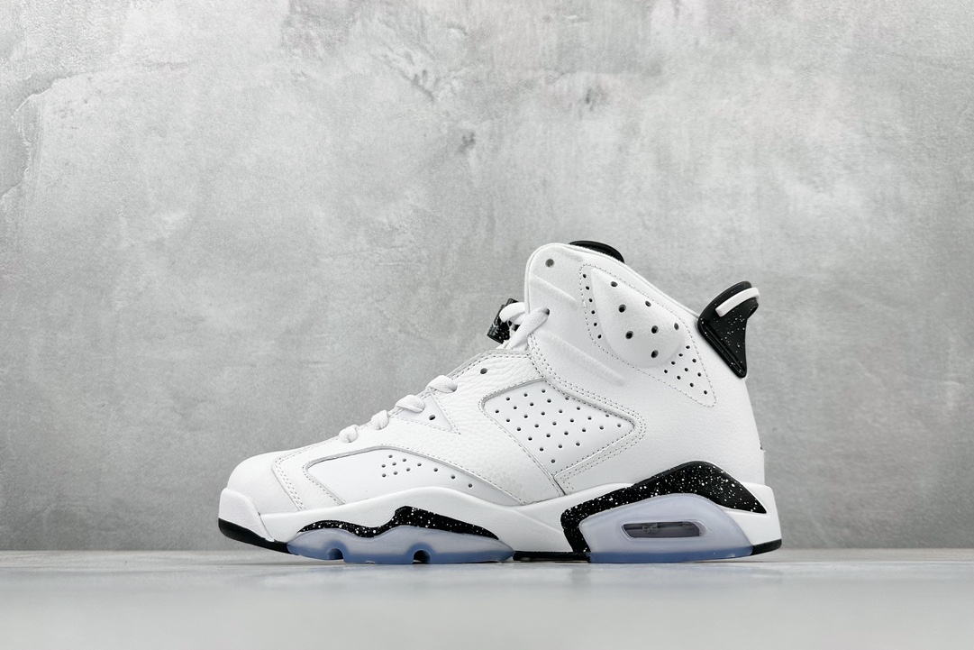 380 Air Jordan 6 Retro 乔丹6 ”Reverse Oreo”复刻白黑 CT8529-112