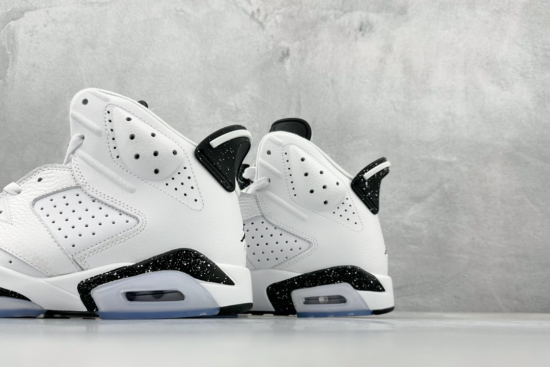 380 Air Jordan 6 Retro 乔丹6 ”Reverse Oreo”复刻白黑 CT8529-112