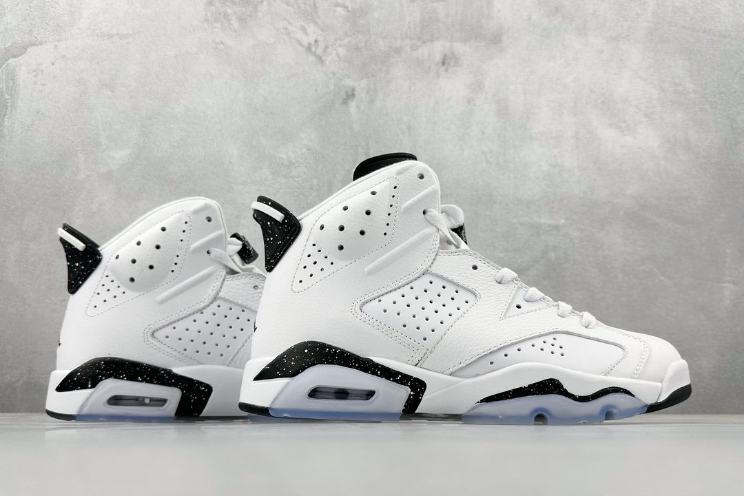 380 Air Jordan 6 Retro 乔丹6 ”Reverse Oreo”复刻白黑 CT8529-112