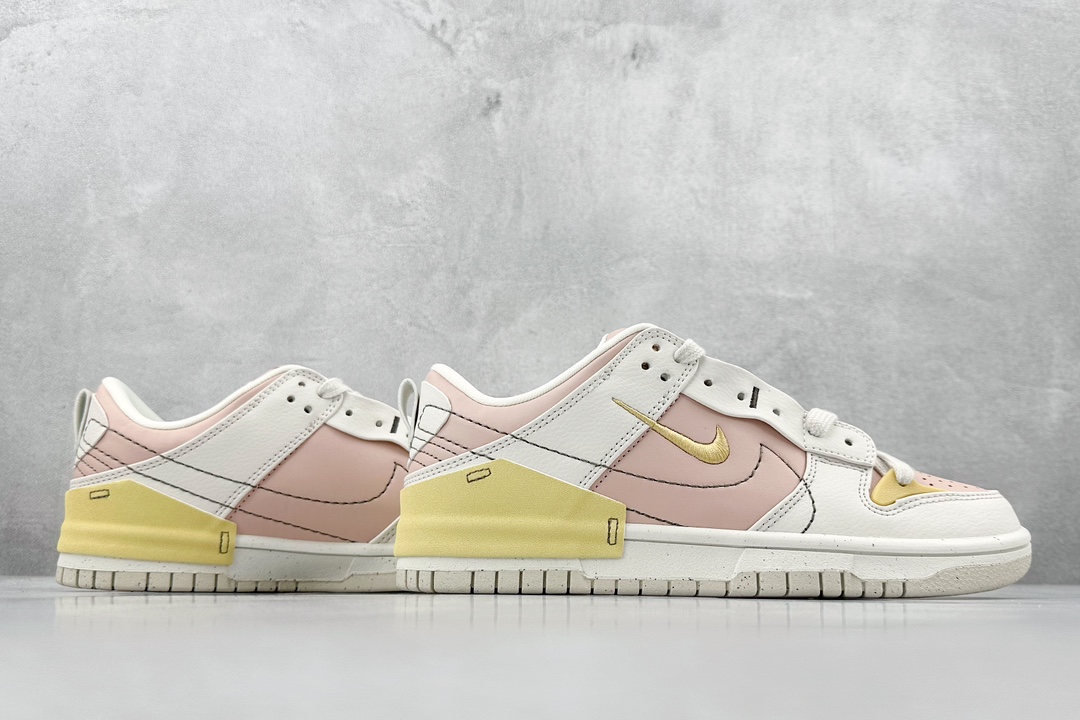 200 YH Nike Wmns Dunk Low Disrupt 2”Desert Bronze“白粉 DV4024-001