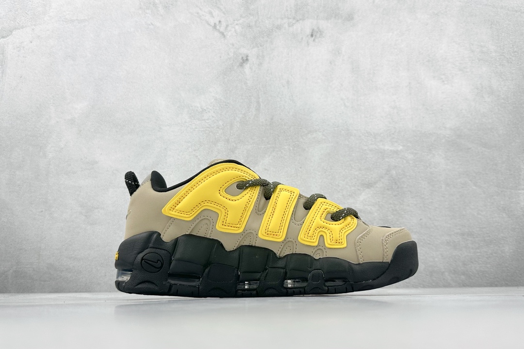 260 AMBUSH x Nike  Air More Uptempo Low 皮蓬一代系列低帮经典高街百搭休闲运动文化篮球鞋 FB1299-200