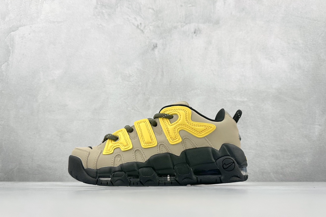 260 AMBUSH x Nike  Air More Uptempo Low 皮蓬一代系列低帮经典高街百搭休闲运动文化篮球鞋 FB1299-200