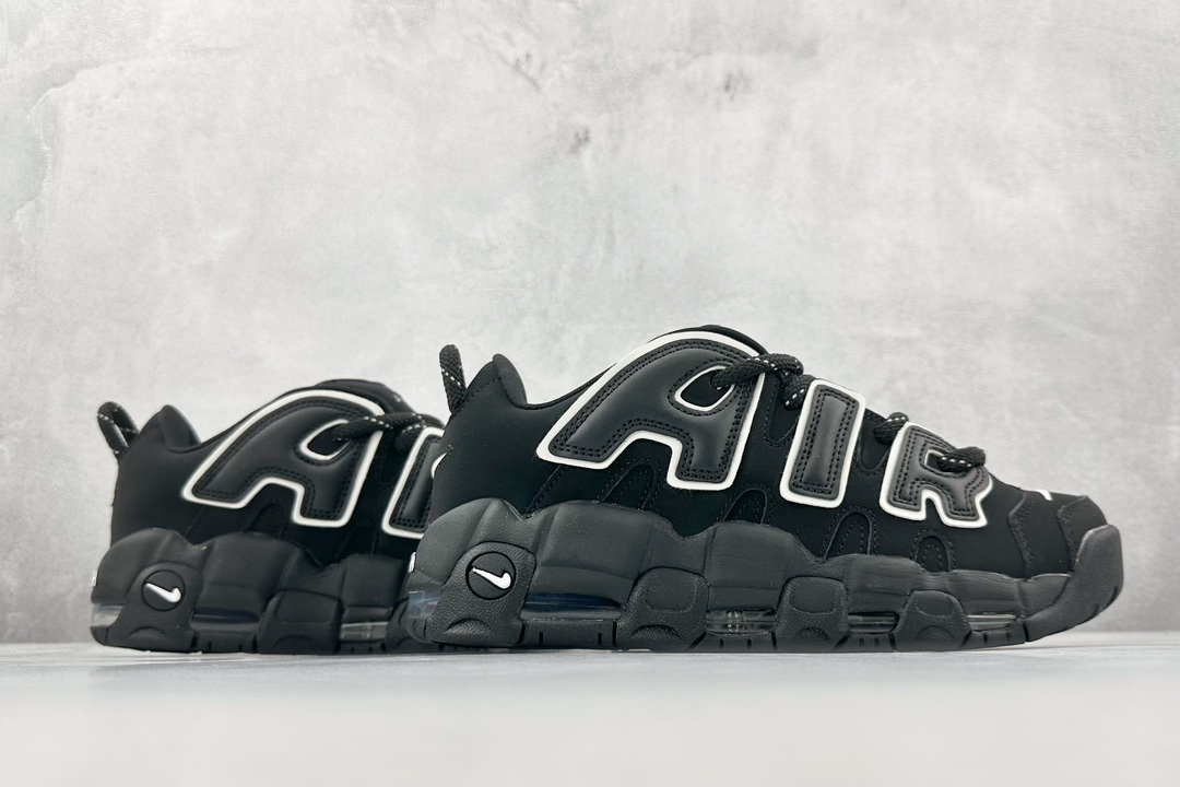 260 AMBUSH x Nike  Air More Uptempo Low 皮蓬一代系列低帮经典高街百搭休闲运动文化篮球鞋 FB1299-001