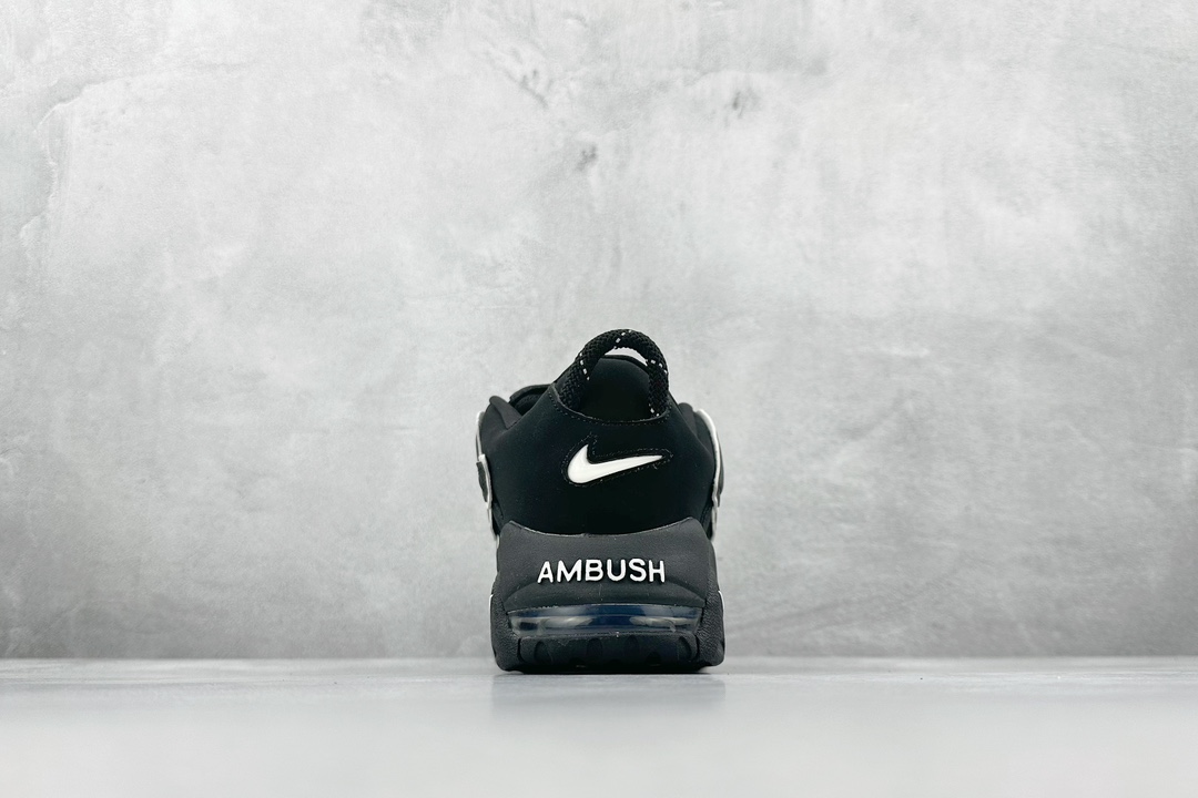 260 AMBUSH x Nike  Air More Uptempo Low 皮蓬一代系列低帮经典高街百搭休闲运动文化篮球鞋 FB1299-001