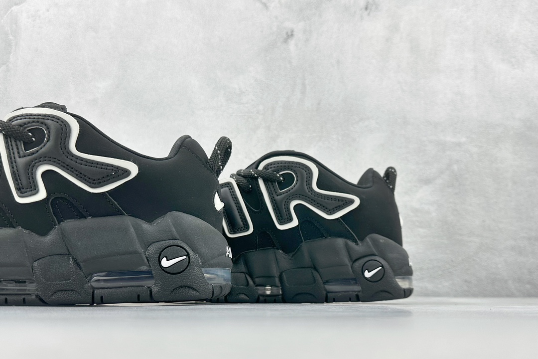 260 AMBUSH x Nike  Air More Uptempo Low 皮蓬一代系列低帮经典高街百搭休闲运动文化篮球鞋 FB1299-001