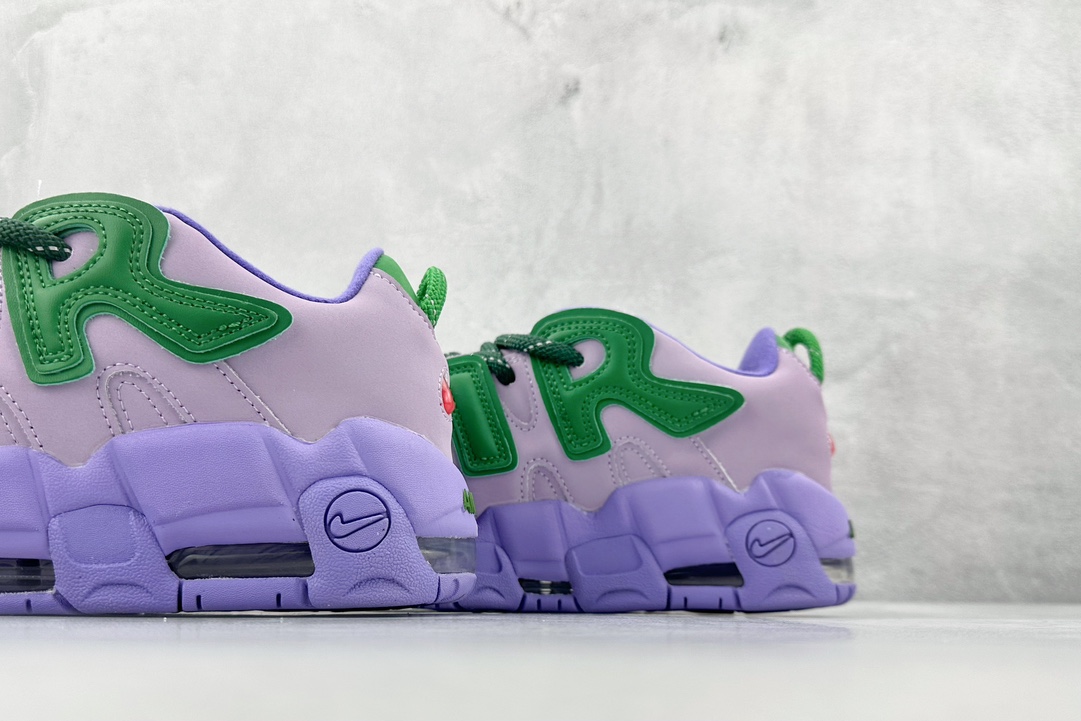 260 AMBUSH x Nike  Air More Uptempo Low 皮蓬一代系列低帮经典高街百搭休闲运动文化篮球鞋 FB1299-500