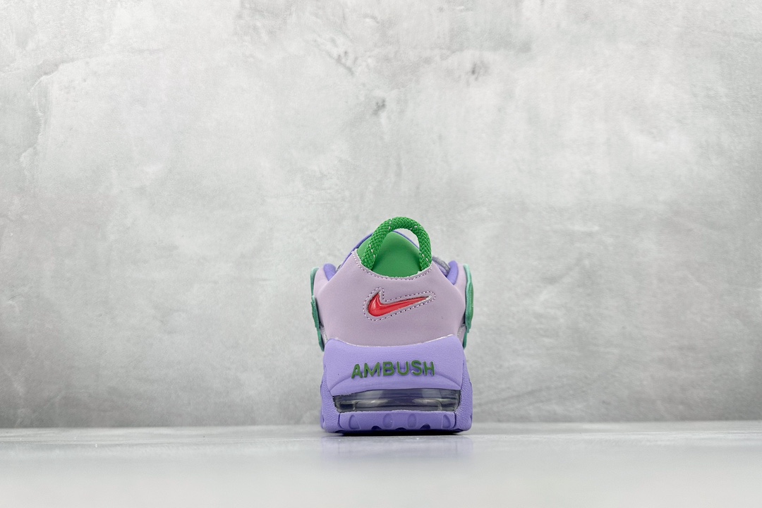 260 AMBUSH x Nike  Air More Uptempo Low 皮蓬一代系列低帮经典高街百搭休闲运动文化篮球鞋 FB1299-500