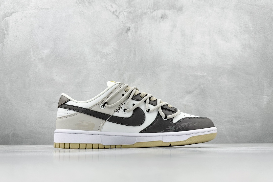 300 Nike Dunk Low 涂鸦布贴 黑白 DV0833-100