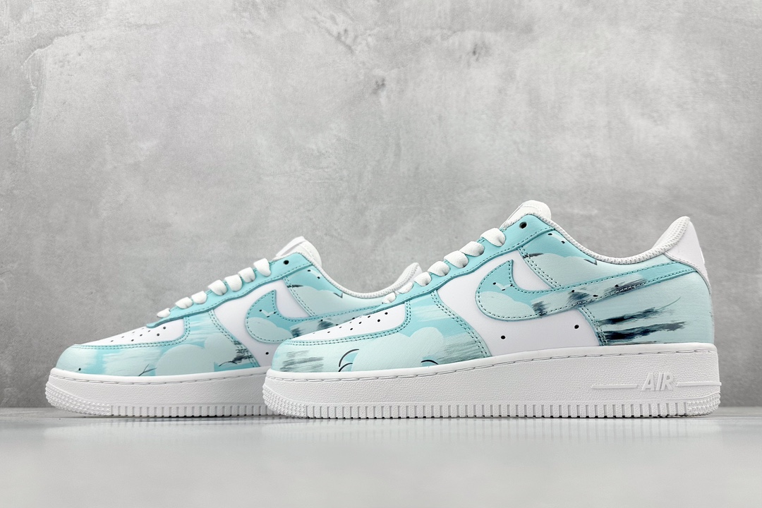 Air Force 1'07 Low Love in the Rainy Season Air Force One Low-top Casual Sneakers