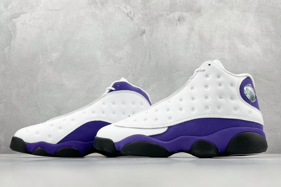 Air Jordan 13 Retro ”Purple and Gold Lakers” Aj13 Joe 13 414571-105