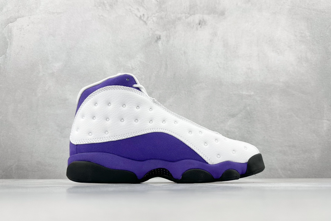 Air Jordan 13 Retro ”Purple and Gold Lakers” Aj13 Joe 13 414571-105