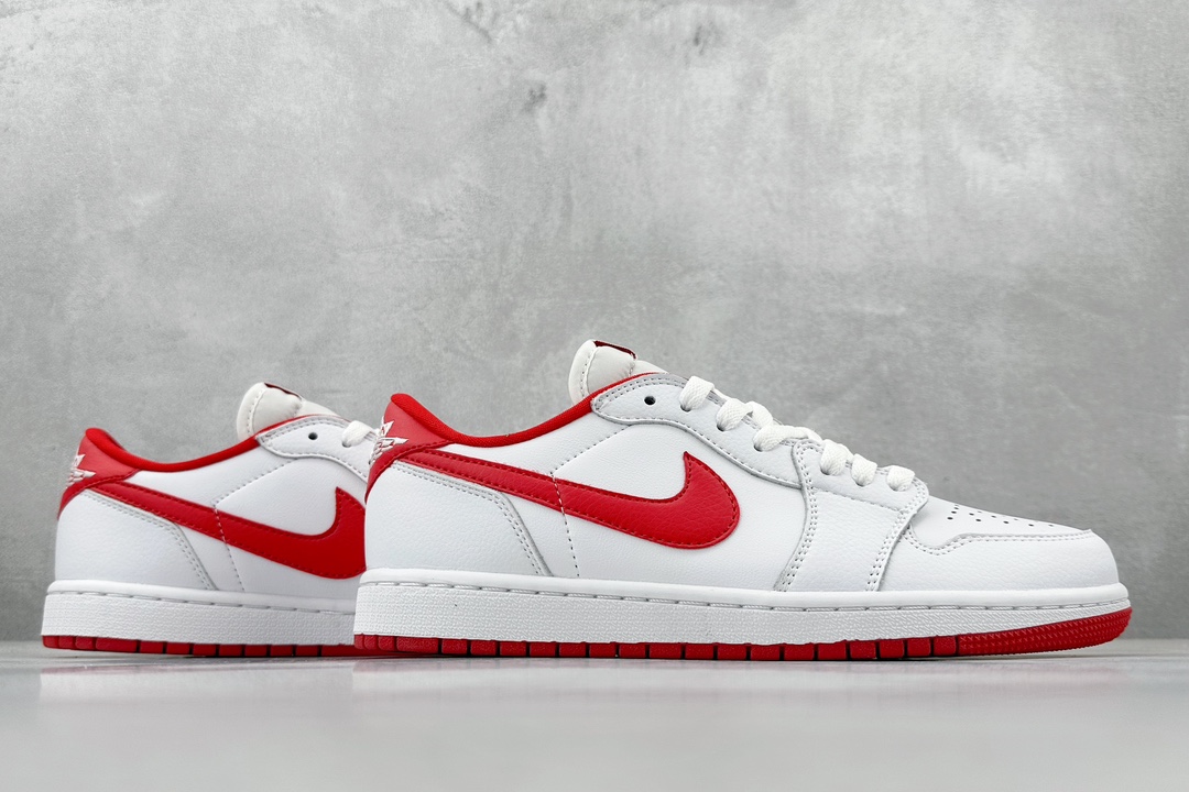 200 Air Jordan 1 Retro Low OG 白红 CZ0790-161