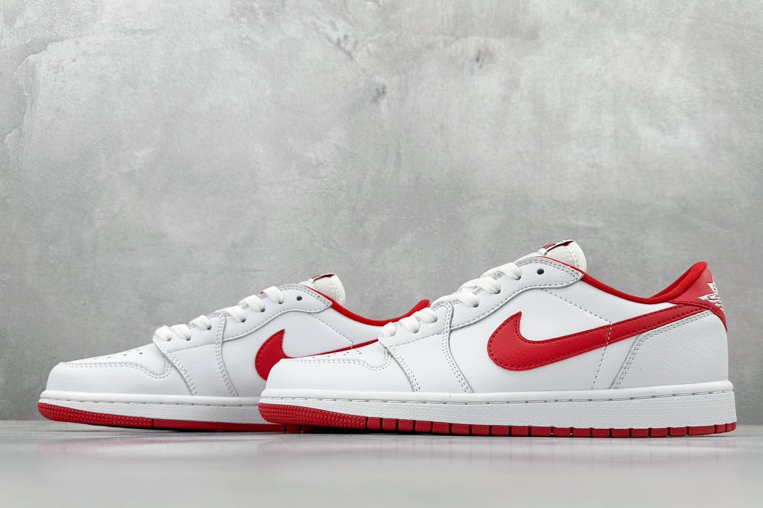 200 Air Jordan 1 Retro Low OG 白红 CZ0790-161