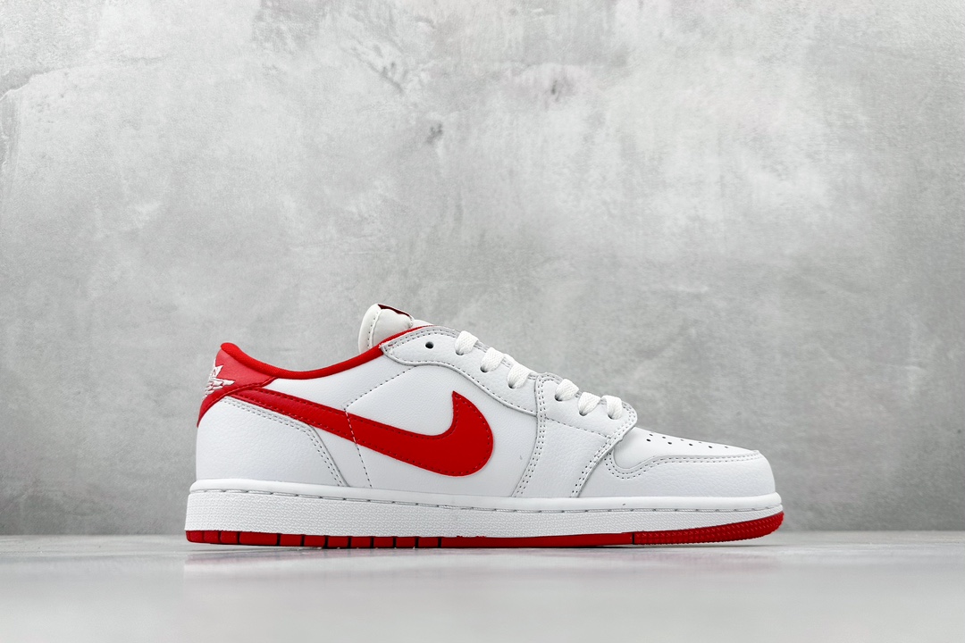 200 Air Jordan 1 Retro Low OG 白红 CZ0790-161