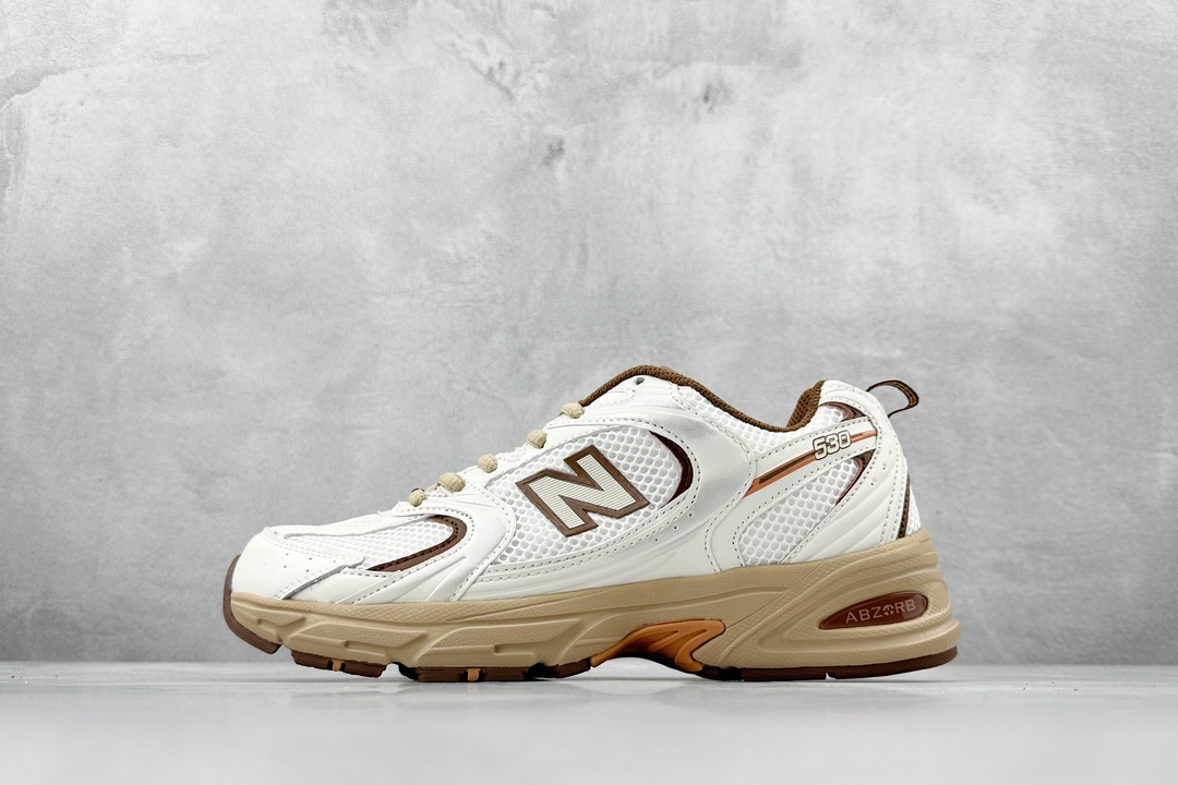 160 New Balance MR530NI 白棕 NB530复古休闲慢跑鞋 MR530NI