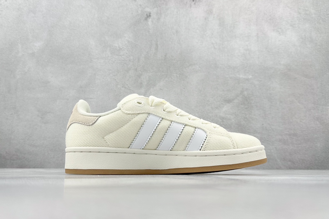 Adidas Campus 00s Beige Yellow Retro Trend Casual Shoes ID2070