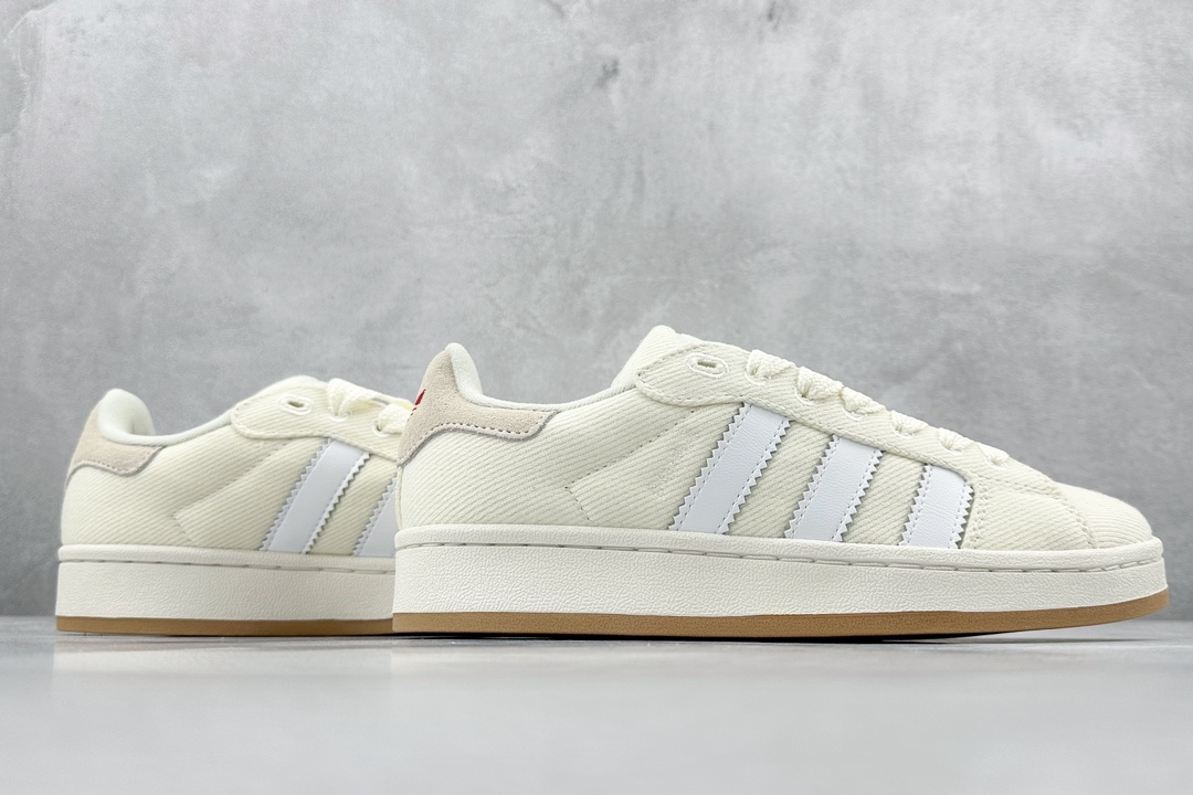 Adidas Campus 00s Beige Yellow Retro Trend Casual Shoes ID2070