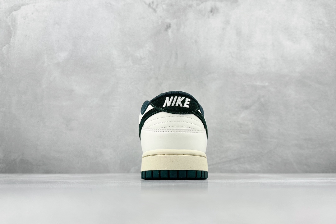 H Nike Dunk Low ”Athletic Department” Retro White and Green Low-top Casual Sports Shoes FQ8080-133