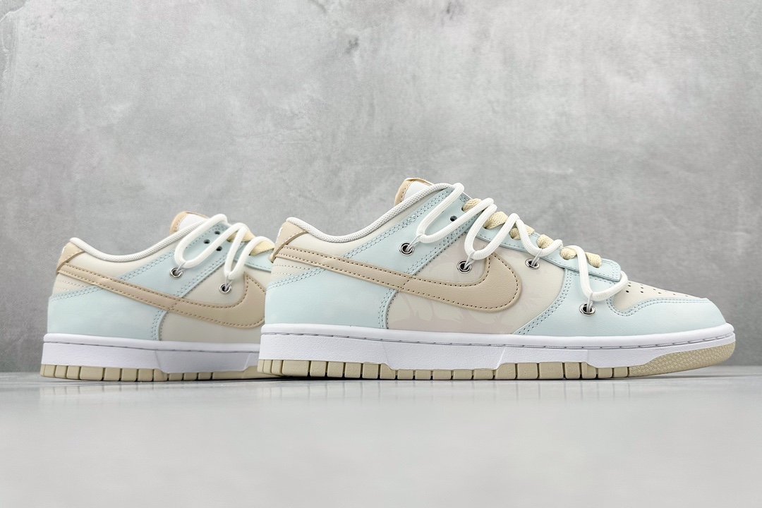 NIKE SB Dunk Low Sea Salt Coconut Cloud Rice Blue DV0831-003