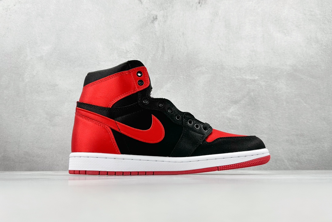 F Air Jordan 1 High OG ”Satin Bred” AJ1 Jordan 1 Silk Ban FD4810-061