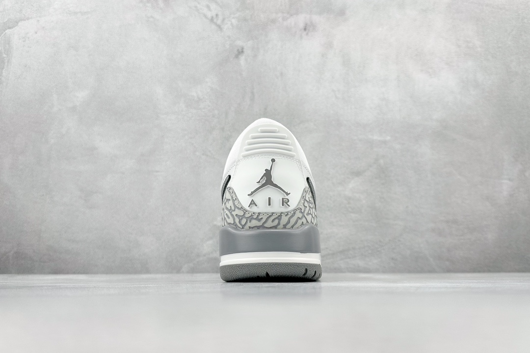 The most cost-effective Air Jordan Legacy 312 Low AJ312 low-top cracked PV8115-101 white and gray