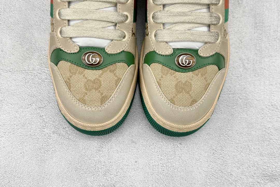 450 S纯原 Gucci Distressed Screener sneaker古驰小脏鞋系列