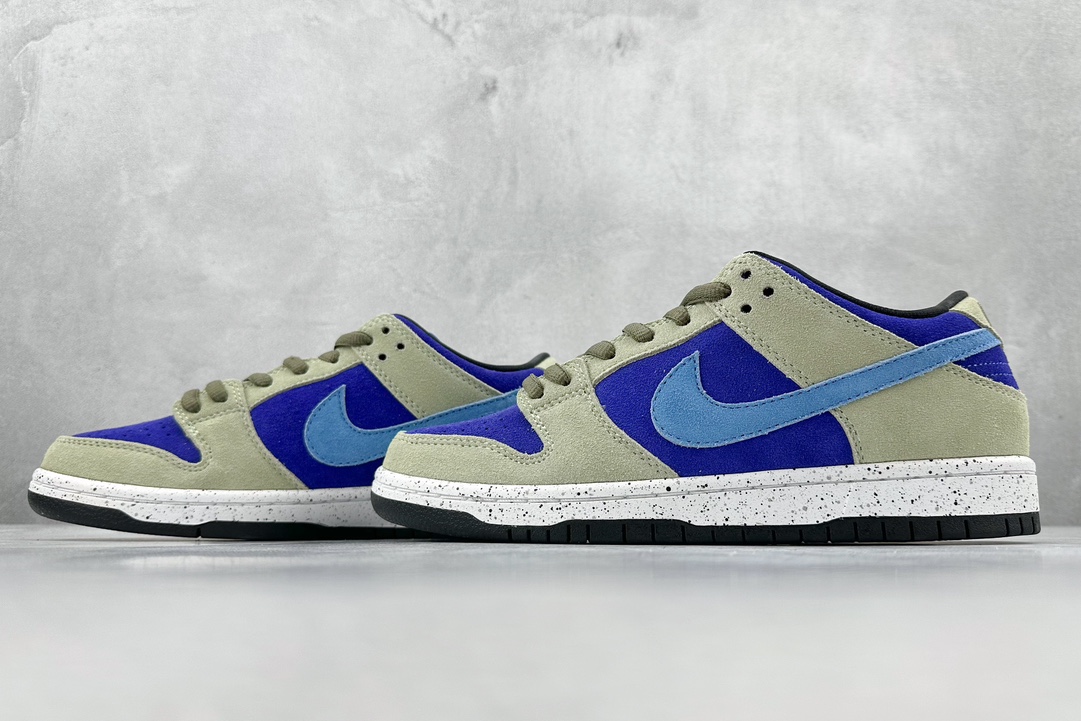 JH NIKE SB Dunk Low Pro Celadon Blue Khaki Celadon BQ6817-301