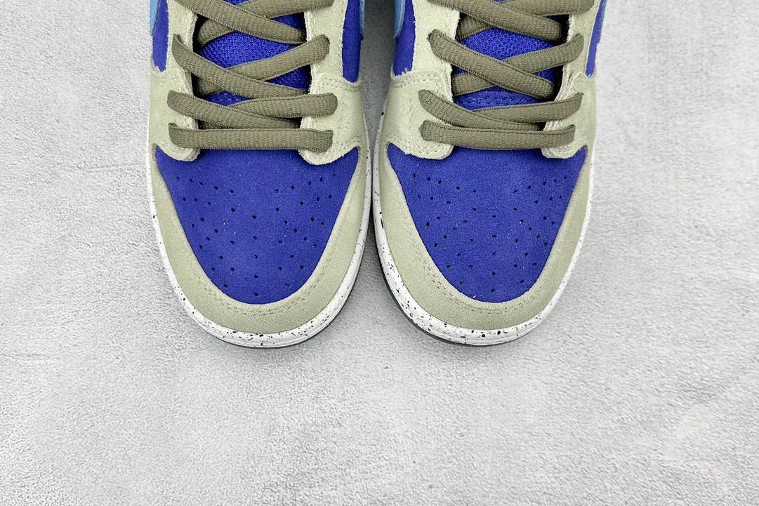 JH NIKE SB Dunk Low Pro Celadon Blue Khaki Celadon BQ6817-301