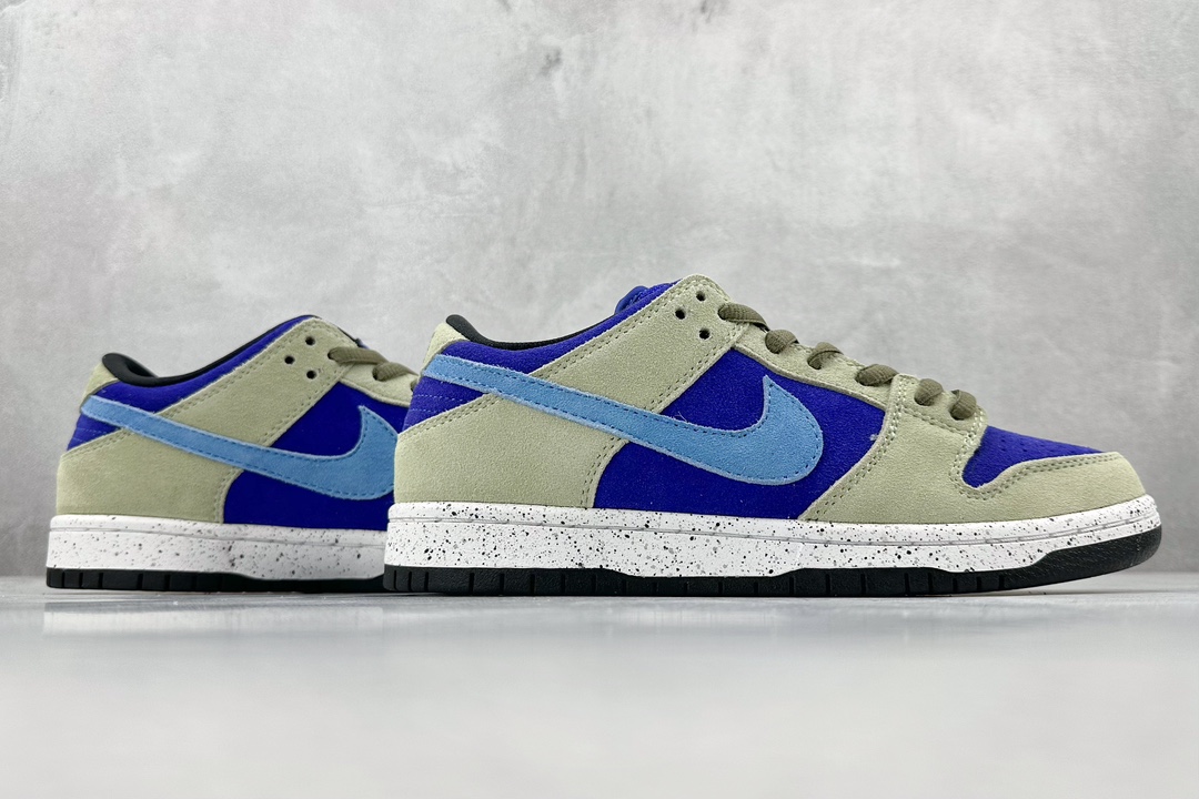 JH NIKE SB Dunk Low Pro Celadon Blue Khaki Celadon BQ6817-301