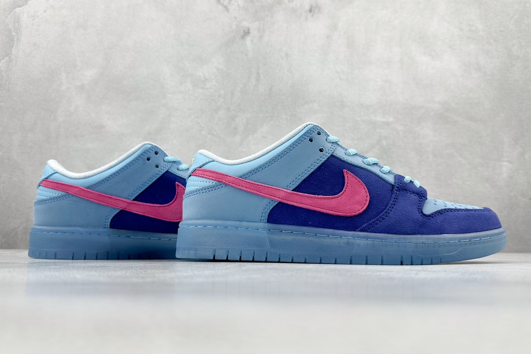 Nike Dunk SB Low Rap Band Joint Blue Hair Monster Low-top Casual Sports Shoes DO9404-400