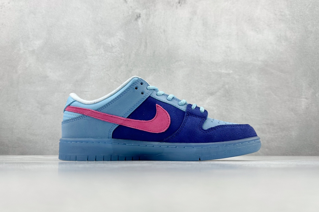 Nike Dunk SB Low Rap Band Joint Blue Hair Monster Low-top Casual Sports Shoes DO9404-400