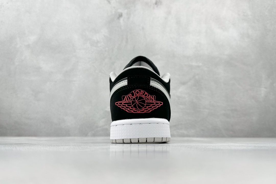 200 外贸 Air Jordan 1 Low AJ1 乔1黑灰文化低帮休闲板鞋 553558-032