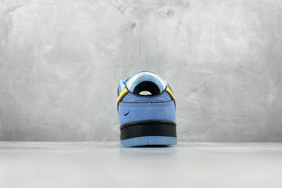 GT The Powerpuff Girls x Nike SB Dunk Low Powerpuff Girls joint blue bubble FZ8320-400