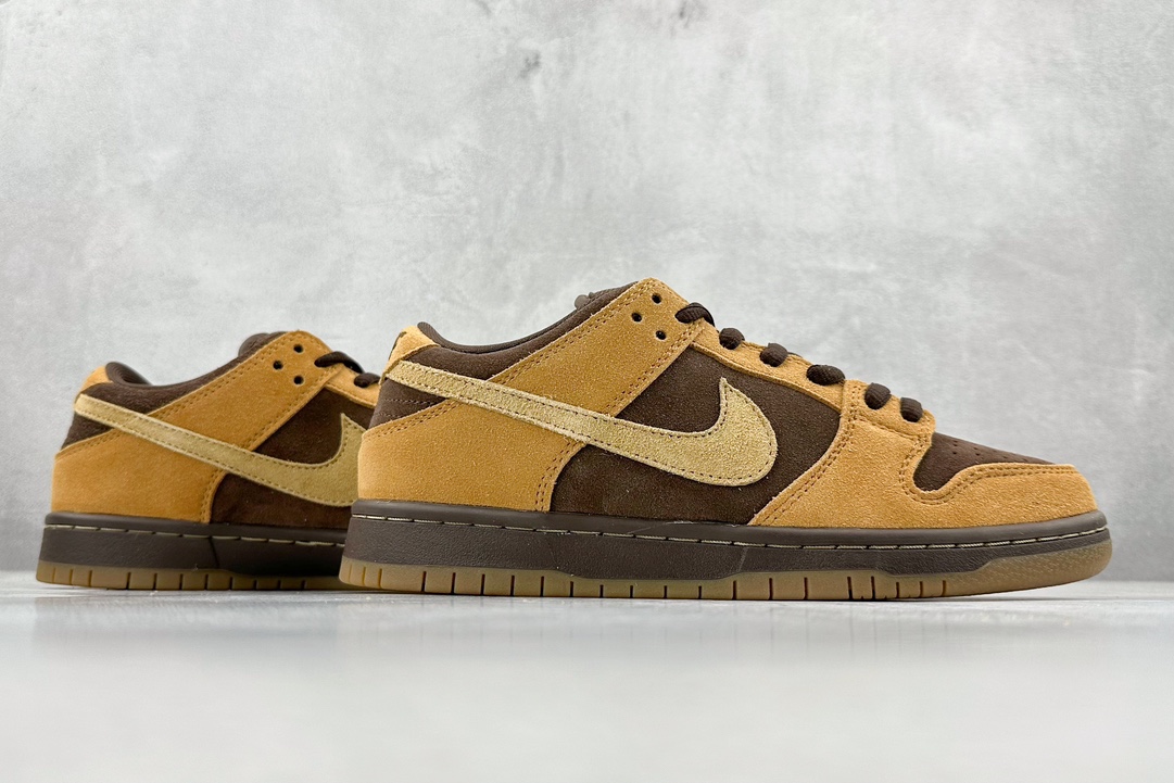 JH Nike SB Dunk Low Pro Mocha Brown 304292-221