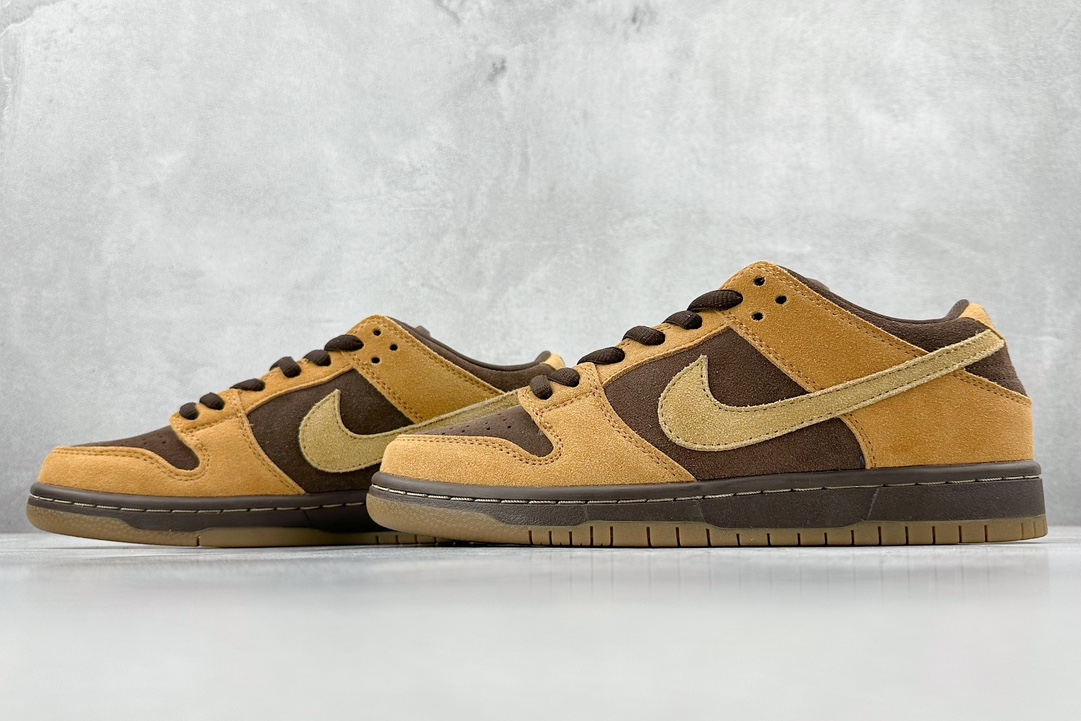 JH Nike SB Dunk Low Pro Mocha Brown 304292-221