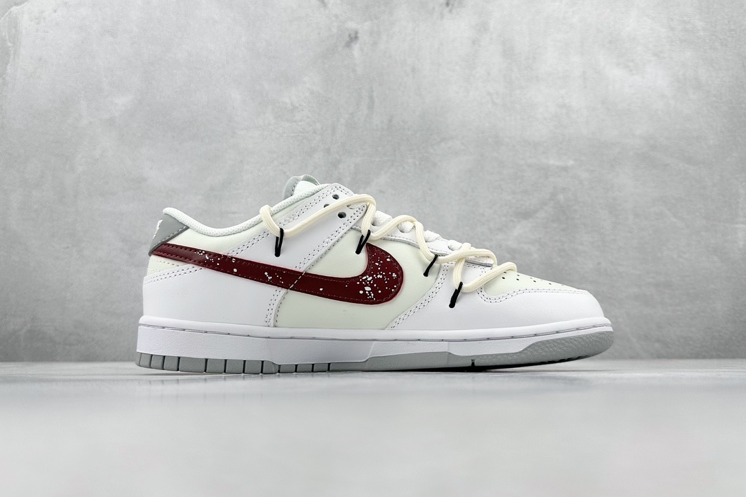 OW Custom Nike SB Dunk Low Deconstructed Drawstring Shoelaces DH9765-102