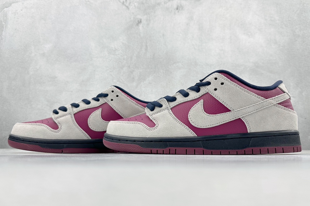 JH Nike SB Dunk Low True Berry Bordeaux BQ6817-001