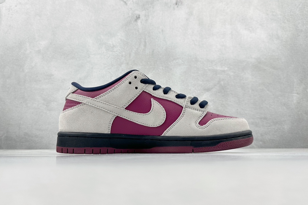 JH Nike SB Dunk Low True Berry Bordeaux BQ6817-001