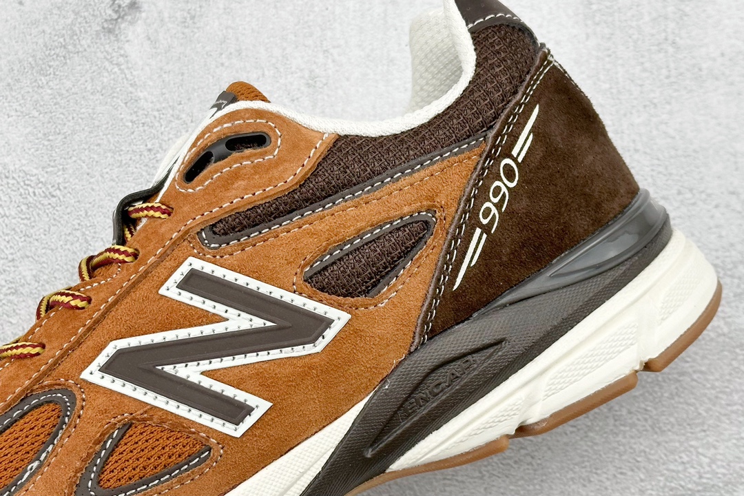 New Balance NB M990V4 series pure original classic retro versatile sports casual running shoes M990LL4