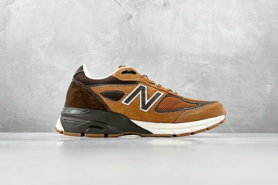 New Balance NB M990V4 series pure original classic retro versatile sports casual running shoes M990LL4