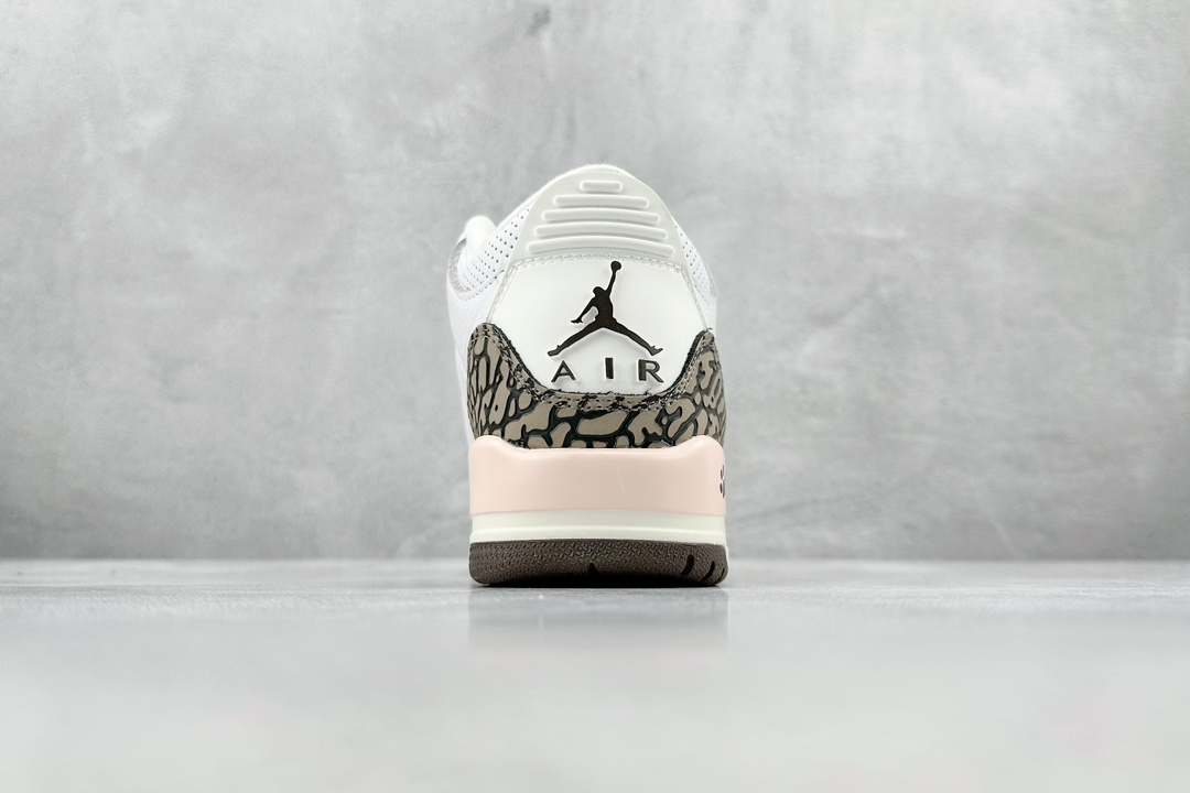 Air Jordan 3 Retro ”Lazy Panda” Chinese style special hand-painted/private custom CK9246-102