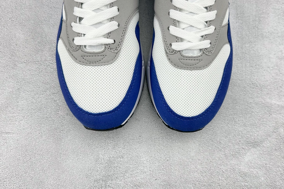 Nike Air Max 1 white black blue retro casual running shoes FD9082-100